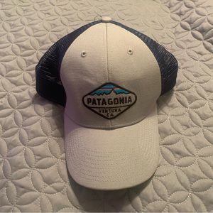 Patagonia hat navy and gray